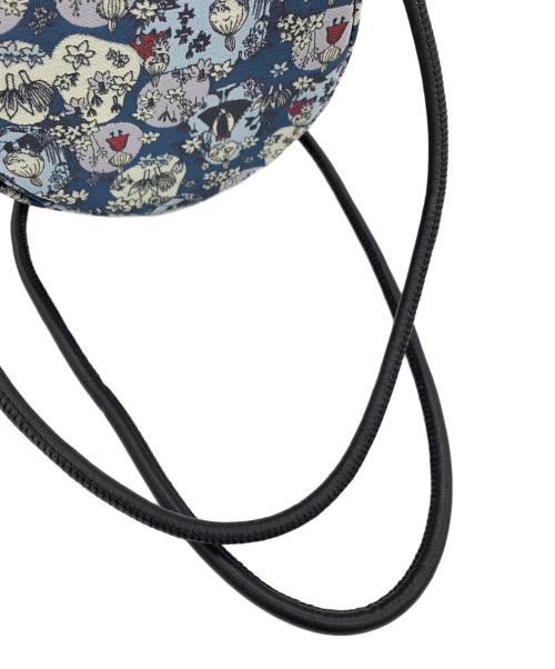 MOOMIN（ムーミン）MOOMIN (ムーミン) ランタン型バッグ ミムラねえさん&ミィ ブルーの古着・服飾アイテム