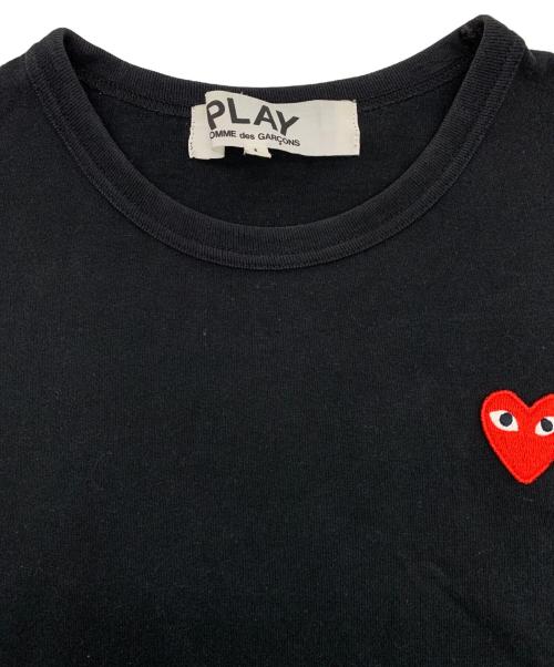 PLAY COMME des GARCONS（プレイコムデギャルソン）PLAY COMME des GARCONS (プレイコムデギャルソン) 長袖Tシャツ ブラック サイズ:Lの古着・服飾アイテム
