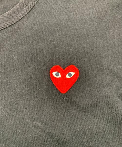 PLAY COMME des GARCONS（プレイコムデギャルソン）PLAY COMME des GARCONS (プレイコムデギャルソン) 長袖Tシャツ ブラック サイズ:Lの古着・服飾アイテム