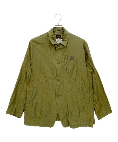 Needles（ニードルズ）Needles (ニードルズ) BEAMS (ビームス) 長袖シャツ オリーブ サイズ:Lの古着・服飾アイテム