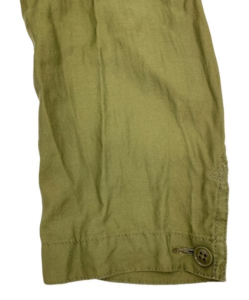 Needles（ニードルズ）Needles (ニードルズ) BEAMS (ビームス) 長袖シャツ オリーブ サイズ:Lの古着・服飾アイテム