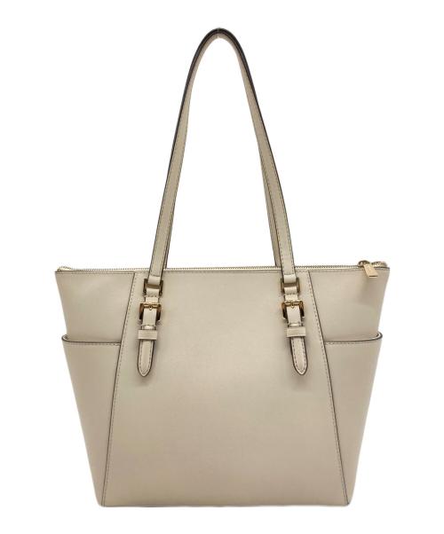 MICHAEL KORS（マイケル・コース）MICHAEL KORS (マイケルコース) トートバッグ ベージュの古着・服飾アイテム
