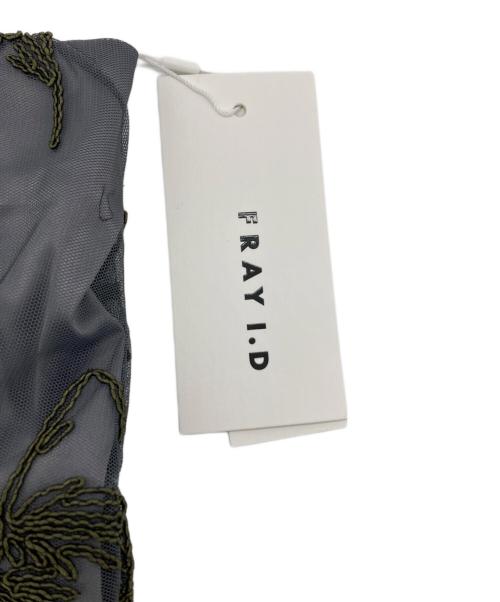 FRAY ID（フレイ アイディー）FRAY ID (フレイ アイディー) コードエンブロイダリーマーメイドスカート グレー サイズ:1の古着・服飾アイテム