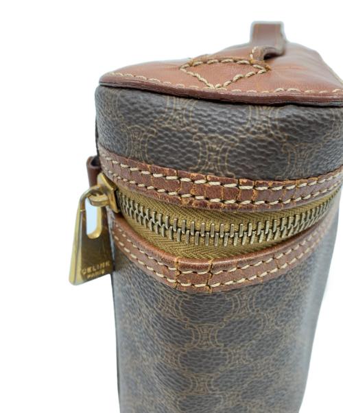 CELINE（セリーヌ）CELINE (セリーヌ) メイクポーチ ブラウンの古着・服飾アイテム