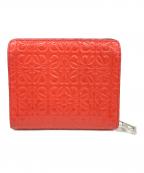 LOEWEロエベ）の古着「2つ折り財布」｜レッド