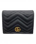GUCCIグッチ）の古着「2つ折り財布」｜ブラック