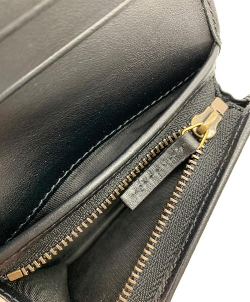 GUCCI（グッチ）GUCCI (グッチ) 2つ折り財布 ブラックの古着・服飾アイテム