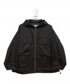 MAISON SPECIALメゾンスペシャル）の古着「フーデッドジャケット」｜ブラック