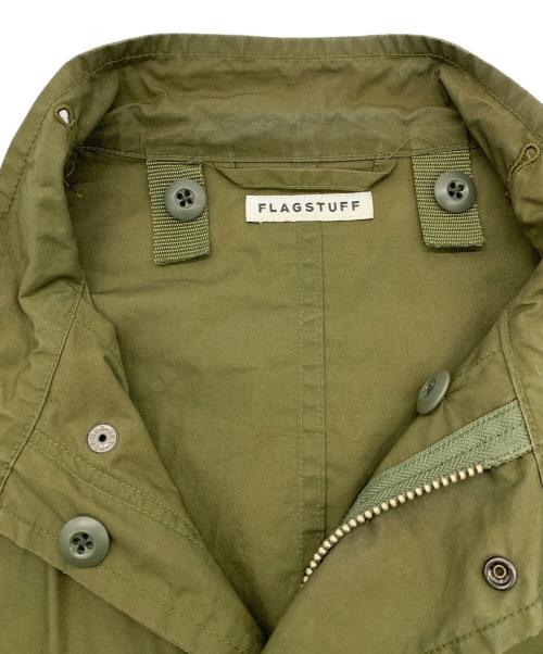 flagstuff（フラグスタフ）flagstuff (フラグスタフ) ジャケット オリーブ サイズ:Lの古着・服飾アイテム