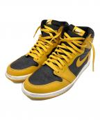 NIKEナイキ）の古着「AIR JORDAN1 RETRO OG POLLEN」｜イエロー×ブラック