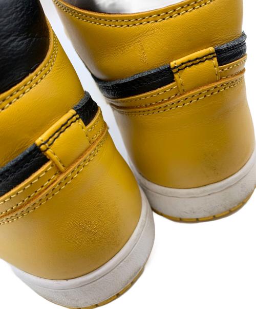 NIKE（ナイキ）NIKE (ナイキ) AIR JORDAN1 RETRO OG POLLEN イエロー×ブラック サイズ:US11の古着・服飾アイテム