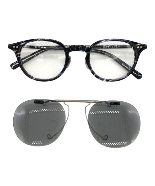 金子眼鏡（カネコガンキョウ）金子眼鏡 (カネコガンキョウ) クリップオンサングラス サイズ:16□23-145の古着・服飾アイテム