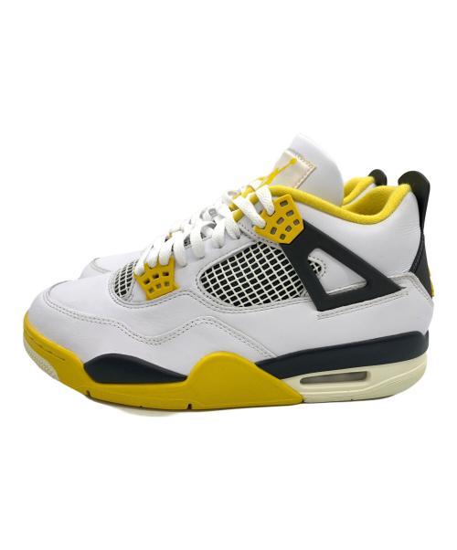 NIKE（ナイキ）NIKE (ナイキ) Air Jordan 4 Retro / エア ジョーダン 4 レトロ ホワイト×イエロー サイズ:US11の古着・服飾アイテム