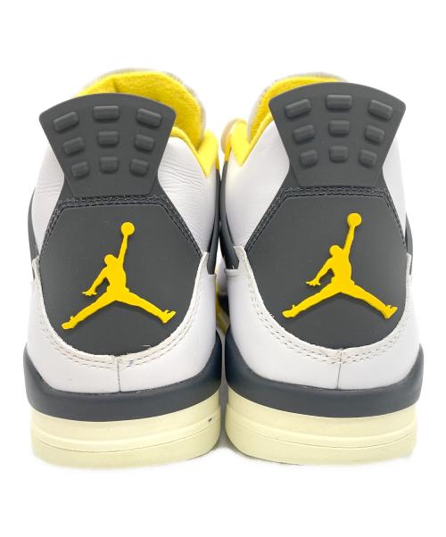 NIKE（ナイキ）NIKE (ナイキ) Air Jordan 4 Retro / エア ジョーダン 4 レトロ ホワイト×イエロー サイズ:US11の古着・服飾アイテム