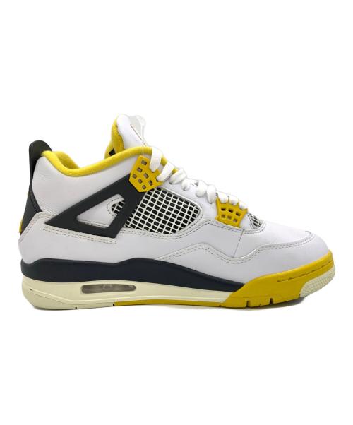 NIKE（ナイキ）NIKE (ナイキ) Air Jordan 4 Retro / エア ジョーダン 4 レトロ ホワイト×イエロー サイズ:US11の古着・服飾アイテム