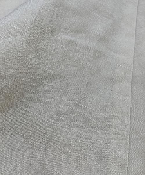 anuans（アニュアンス）anuans (アニュアンス) リネンブレンドバルーンショルダーワンピース ライトイエロー サイズ:Sの古着・服飾アイテム