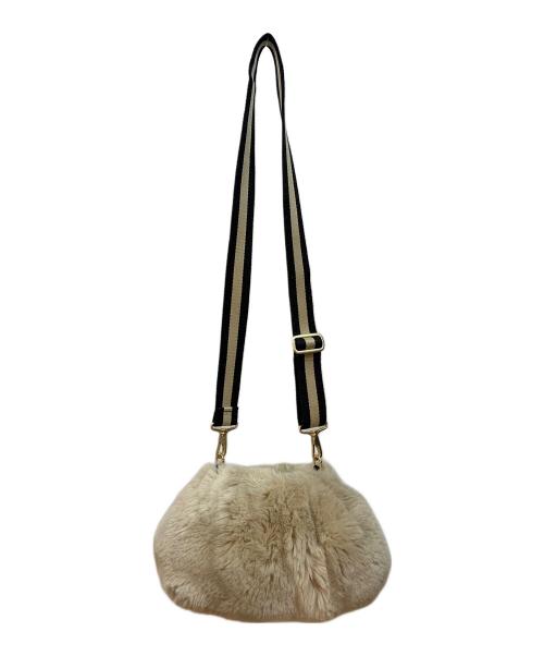 a point（アポワン）a point (アポワン) ファーショルダーバッグ ベージュの古着・服飾アイテム