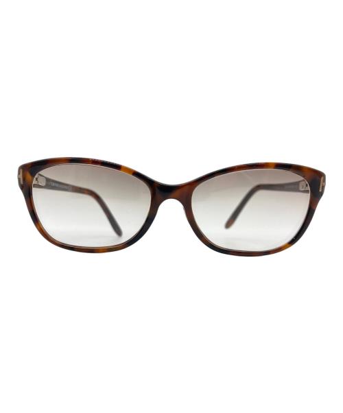 TOM FORD（トムフォード）TOM FORD (トムフォード) 伊達眼鏡 ブラウン サイズ:52□15 135の古着・服飾アイテム