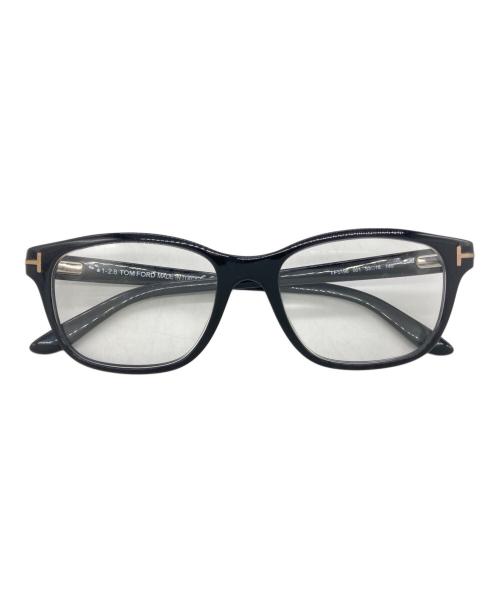 TOM FORD（トムフォード）TOM FORD (トムフォード) 伊達眼鏡 ブラック サイズ:53□18 145の古着・服飾アイテム