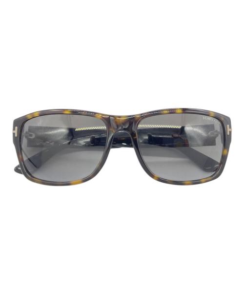TOM FORD（トムフォード）TOM FORD (トムフォード) サングラス ブラック×ブラウン サイズ:58□17 140の古着・服飾アイテム