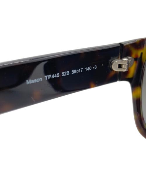 TOM FORD（トムフォード）TOM FORD (トムフォード) サングラス ブラック×ブラウン サイズ:58□17 140の古着・服飾アイテム