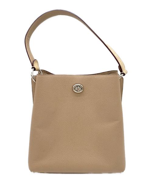 COACH（コーチ）COACH (コーチ) 2WAYバッグ ベージュの古着・服飾アイテム