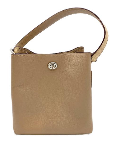 COACH（コーチ）COACH (コーチ) 2WAYバッグ ベージュの古着・服飾アイテム