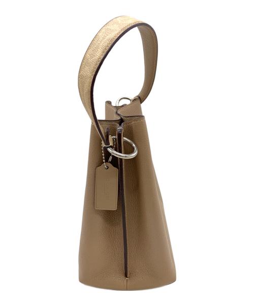 COACH（コーチ）COACH (コーチ) 2WAYバッグ ベージュの古着・服飾アイテム