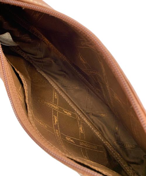 LONGCHAMP（ロンシャン）LONGCHAMP (ロンシャン) ショルダーバッグ ブラウンの古着・服飾アイテム