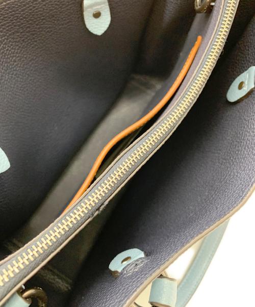 COACH（コーチ）COACH (コーチ) 2WAYバッグ ブルーの古着・服飾アイテム