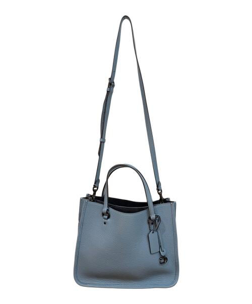 COACH（コーチ）COACH (コーチ) 2WAYバッグ ブルーの古着・服飾アイテム