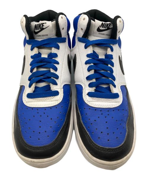 NIKE（ナイキ）NIKE (ナイキ) Court Vision Mid ブルー サイズ:US 7.5の古着・服飾アイテム