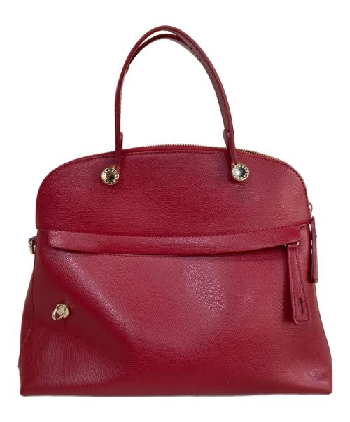 FURLA（フルラ）FURLA (フルラ) 2WAYバッグ レッドの古着・服飾アイテム