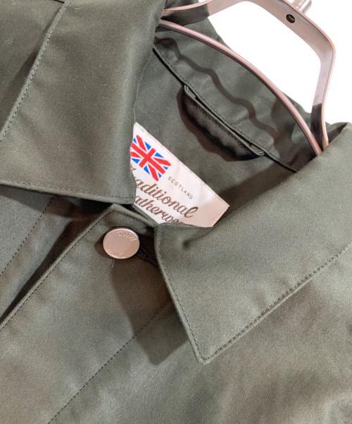 Traditional Weatherwear（トラディショナルウェザーウェア）Traditional Weatherwear (トラディショナルウェザーウェア) ワークジャケット グリーン サイズ:34の古着・服飾アイテム
