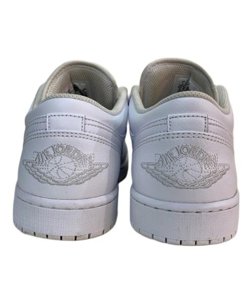 NIKE（ナイキ）NIKE (ナイキ) AIR JORDAN 1 LOW ホワイト サイズ:27㎝の古着・服飾アイテム