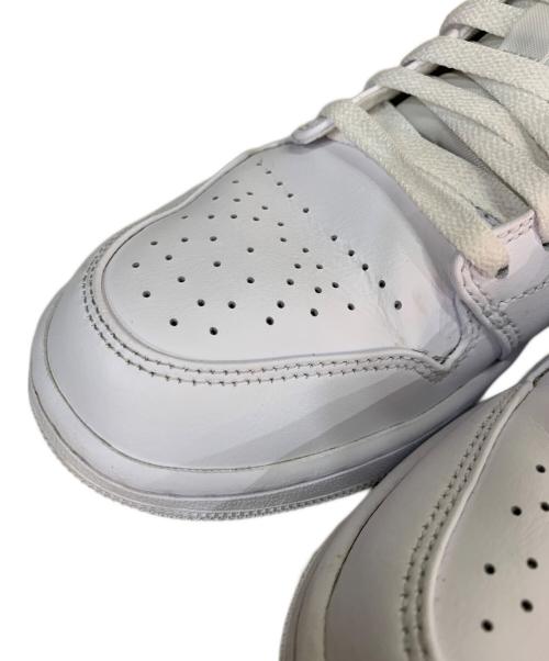 NIKE（ナイキ）NIKE (ナイキ) AIR JORDAN 1 LOW ホワイト サイズ:27㎝の古着・服飾アイテム