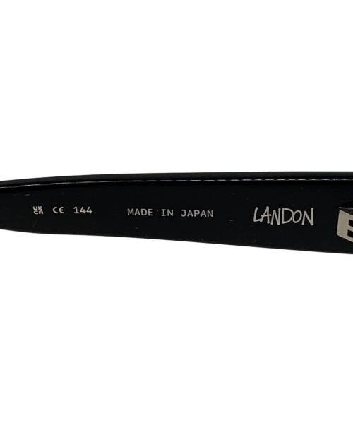 stussy（ステューシー）stussy (ステューシー) LANDON SUNGLASSES ブラックの古着・服飾アイテム