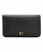 COACHコーチ）の古着「スリムカードケース」｜ブラック