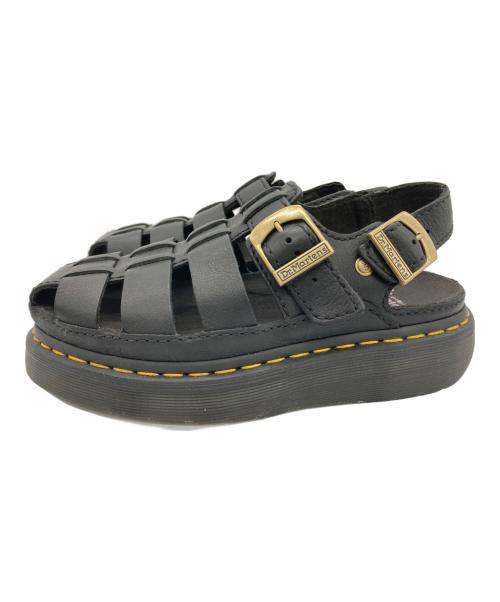 Dr.Martens（ドクターマーチン）Dr.Martens (ドクターマーチン) フィッシャーマンサンダル ブラック サイズ:USM6の古着・服飾アイテム