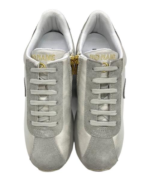 No Name（ノーネーム）No Name (ノーネーム) サイドジップスニーカー シルバー サイズ:36の古着・服飾アイテム