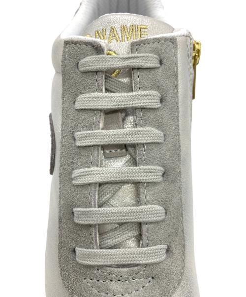 No Name（ノーネーム）No Name (ノーネーム) サイドジップスニーカー シルバー サイズ:36の古着・服飾アイテム