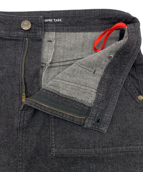 VIVIENNE TAM（ヴィヴィアンタム）VIVIENNE TAM (ヴィヴィアンタム) デニムスカート ブラック サイズ:40の古着・服飾アイテム