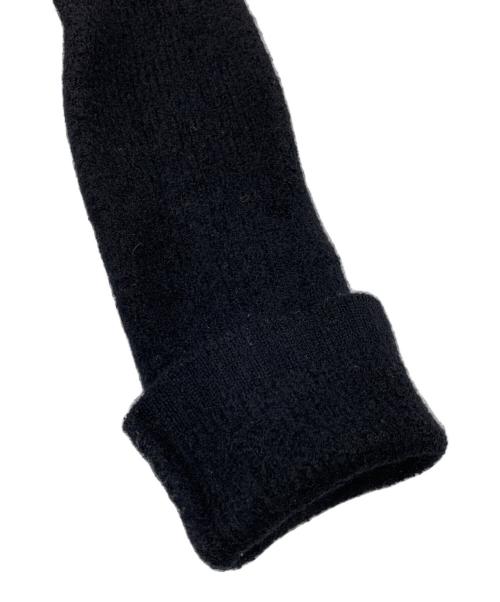 BURBERRY BLACK LABEL（バーバリーブラックレーベル）BURBERRY BLACK LABEL (バーバリーブラックレーベル) クルーネックニット ブラック サイズ:2の古着・服飾アイテム