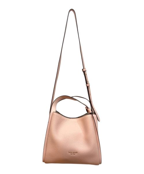 Kate Spade（ケイトスペード）Kate Spade (ケイトスペード) 2WAYバッグ ピンクの古着・服飾アイテム