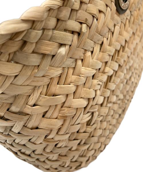 ANTEPRIMA（アンテプリマ）ANTEPRIMA (アンテプリマ) カゴバッグ ベージュ×グリーンの古着・服飾アイテム