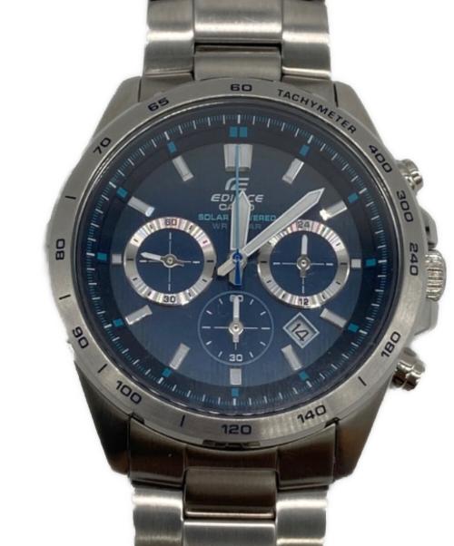 CASIO（カシオ）CASIO (カシオ) EDIFICE (エディフィス) 腕時計 ネイビーの古着・服飾アイテム