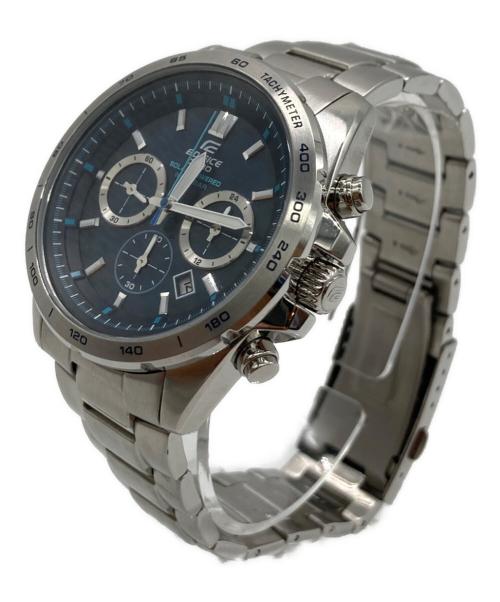 CASIO（カシオ）CASIO (カシオ) EDIFICE (エディフィス) 腕時計 ネイビーの古着・服飾アイテム