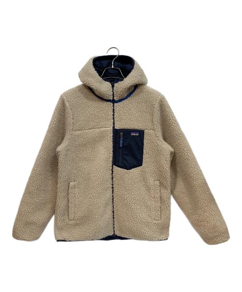 Patagonia（パタゴニア）Patagonia (パタゴニア) キッズ・リバーシブル・レディ・フレディ・フーディ ネイビー サイズ:XXLの古着・服飾アイテム