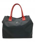 KITAMURA2キタムラツウ）の古着「ボストンバッグ」｜ブラック×レッド