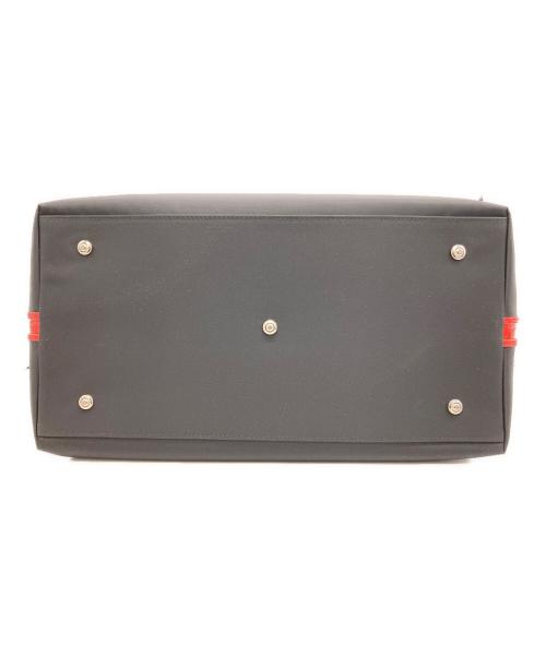 KITAMURA2（キタムラツウ）KITAMURA2 (キタムラツウ) ボストンバッグ ブラック×レッドの古着・服飾アイテム